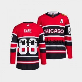 Herren Chicago Blackhawks Eishockey Trikot Patrick Kane 88 Adidas 2022-2023 Reverse Retro Rot Authentic